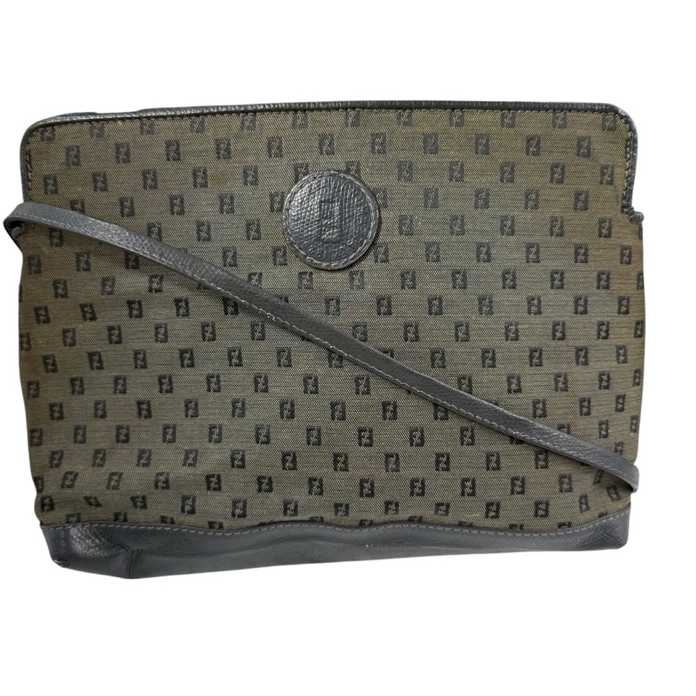 Fendi vintage 80s Zucca Crossbody Bag mini logo